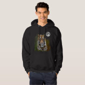 タイガーアートTシャツ パーカ (正面フル)
