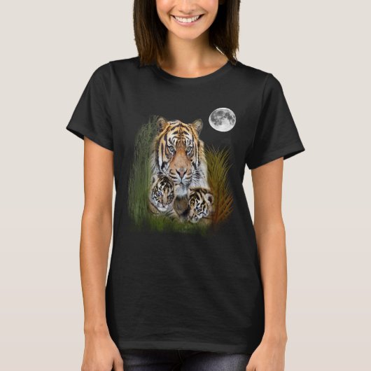 タイガーアートTシャツ Tシャツ (正面)
