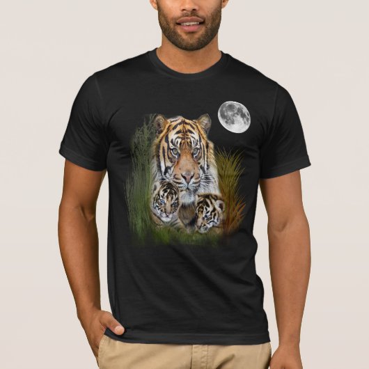 タイガーアートTシャツ Tシャツ (正面)