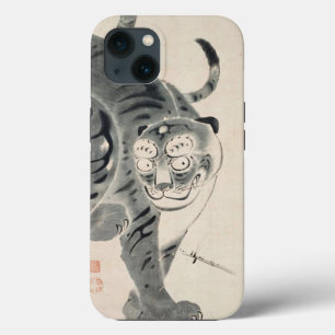 タイガーイラストレーション：伊藤若冲 iPhone 13ケース