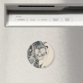 タイガーイラストレーションby伊藤若冲 マグネット (インサイチュ (食洗機))