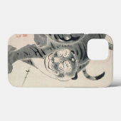 タイガーイラストレーションby伊藤若冲 Case-Mate iPhoneケース (裏面 (横))