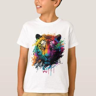 タイガーインクグラフィティスプラッシュ Tシャツ