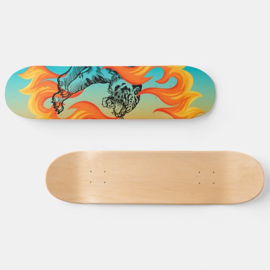 タイガーインフェルノ スケートボード (横)