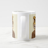 タイガーイン夕べ衣服 ジャンボコーヒーマグカップ (裏面)