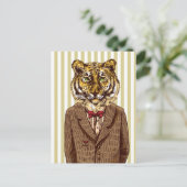 タイガーイン夕べ衣服 ポストカード (スタンド正面)