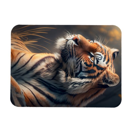 タイガーイン自然フレキシブル写真磁石 マグネット (横)