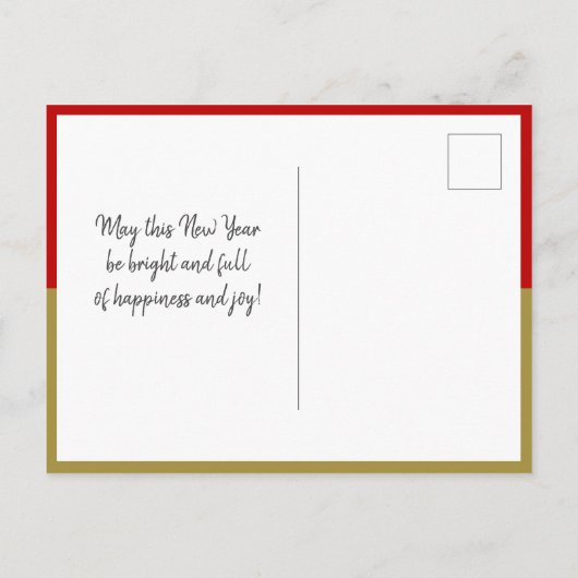 タイガーウォーター中国のカラー2022年新年〔占星術の〕十二宮図 シーズンポストカード (裏面)