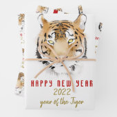 タイガーウォーター中国のカラー2022年新年〔占星術の〕十二宮図 ラッピングペーパーシート (インサイチュ)