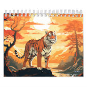 タイガーウォール毎月カレンダー2025 カレンダー (カバー)