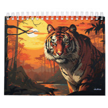 タイガーウォール毎月カレンダー2025