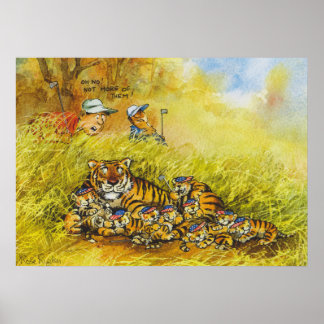 タイガーウッズ ポスター