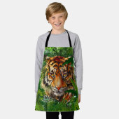 タイガーエプロン |自然ジャングルタイガーエプロン エプロン (着用した状態)