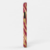 タイガーエレガントブルゴーニュ金ゴールドシックスタイリッシュ Case-Mate iPhoneケース (裏面/右)