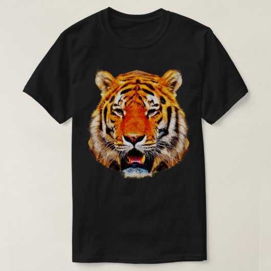 タイガーオレンジティー Tシャツ (デザイン正面)