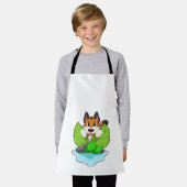 タイガーオン狩り エプロン (着用した状態)