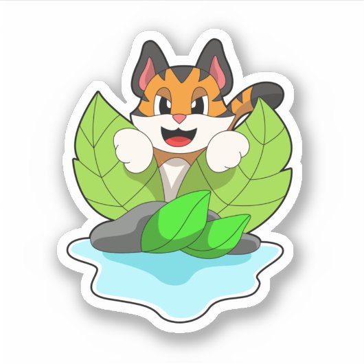 タイガーオン狩り シール (正面)