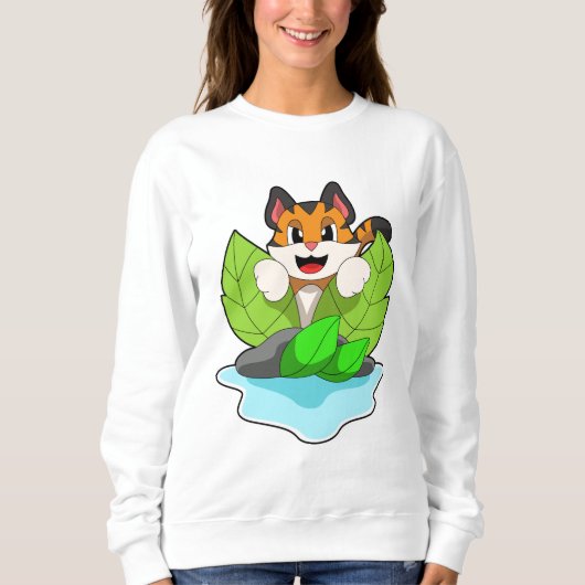 タイガーオン狩り スウェットシャツ (正面)