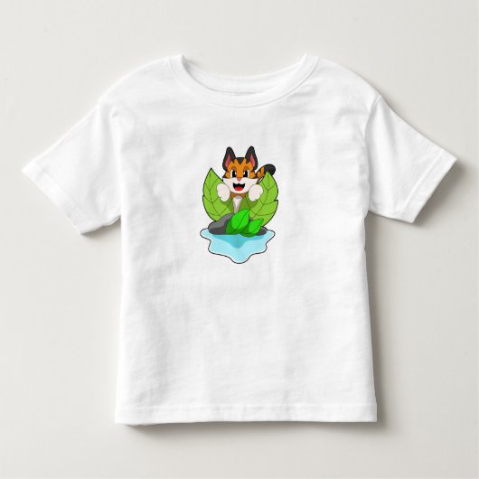 タイガーオン狩り トドラーTシャツ (正面)
