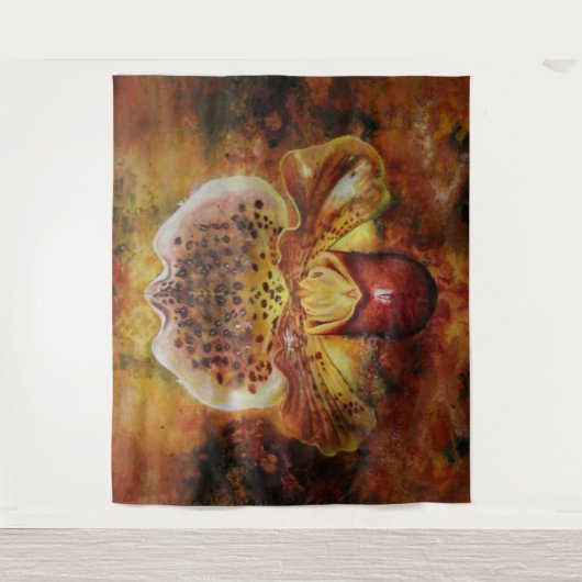 タイガーオーキッド タペストリー (正面)