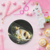 タイガーカタップ ペーパープレート (パーティー)