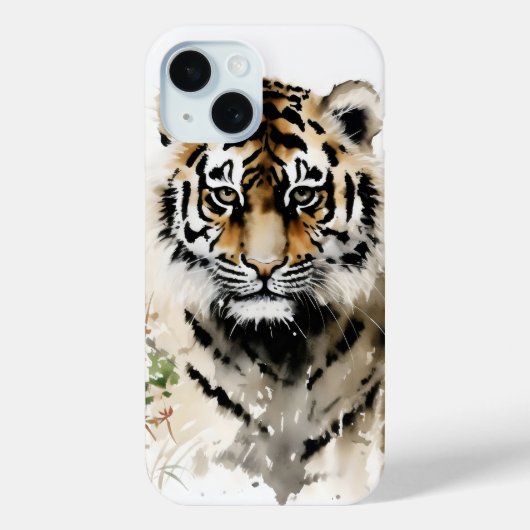 タイガーカッブイ絵を描ンク Case-Mate iPhoneケース (裏面)