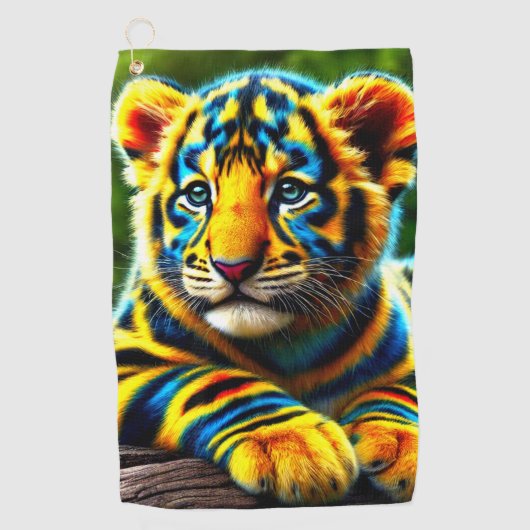 タイガーカッブ ゴルフタオル (正面)