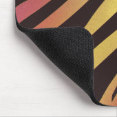 タイガーカラフルアニマルプリント マウスパッド (コーナー)