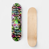 タイガーカラフルヘッド – タイガースケートボード スケートボード (正面)