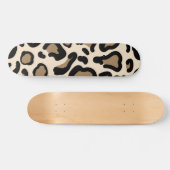 タイガーカラーパターン動物愛好家 スケートボード (横)