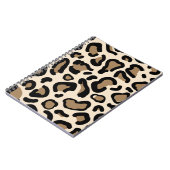 タイガーカラーパターン動物愛好家 ノートブック (左側)