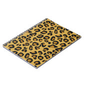 タイガーカラーパターン動物愛好家 ノートブック (左側)