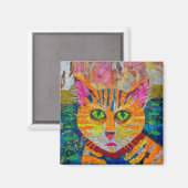 タイガーキャット マグネット (正面/裏面)