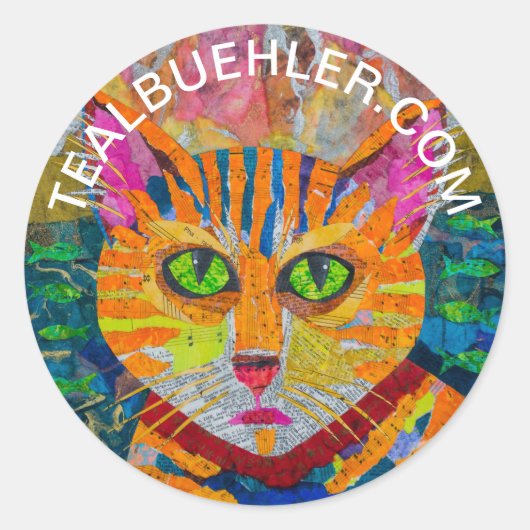 タイガーキャット ラウンドシール (正面)