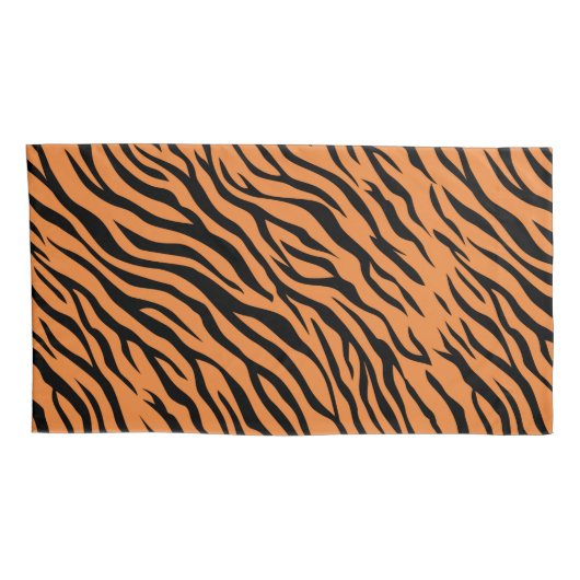 タイガーキングサイズ枕ケースペア 枕カバー (裏面-右)