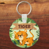 タイガーキーチェーン キーホルダー (裏面)