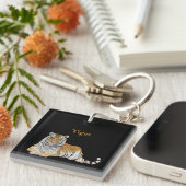 タイガーキーチェーン キーホルダー (正面右)