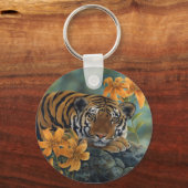 タイガーキーチェーン キーホルダー (正面)