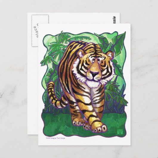 タイガーギフト&アクセサリー ポストカード (正面/裏面)