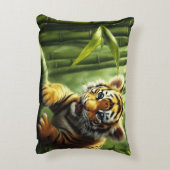 タイガークブ装飾用クッション アクセントクッション (裏面(縦))