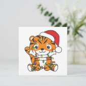 タイガークリスマスウィンターアニマルズホリデータイガース シーズンカード (スタンド正面)