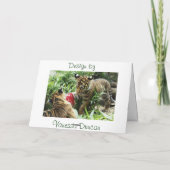 タイガークリスマスカード シーズンカード (裏面)