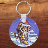 タイガークリスマス キーホルダー (正面)