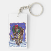 タイガークリスマス キーホルダー (裏面)