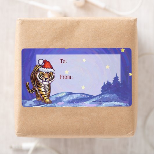 タイガークリスマス ラベル (インサイチュ)
