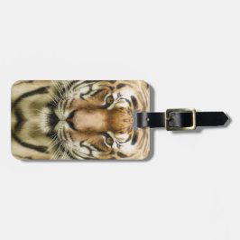 タイガークローズアップカスタムラゲージタグ ラゲッジタグ