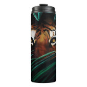 タイガーグリーンジャングル葉 タンブラー (正面)