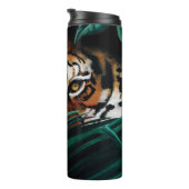 タイガーグリーンジャングル葉 タンブラー (回転右)