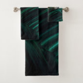タイガーグリーンジャングル葉 バスタオルセット (インサイチュ)