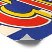 タイガーグロウールサーカスリングブロスサーカス動物Vin ポスター (角)